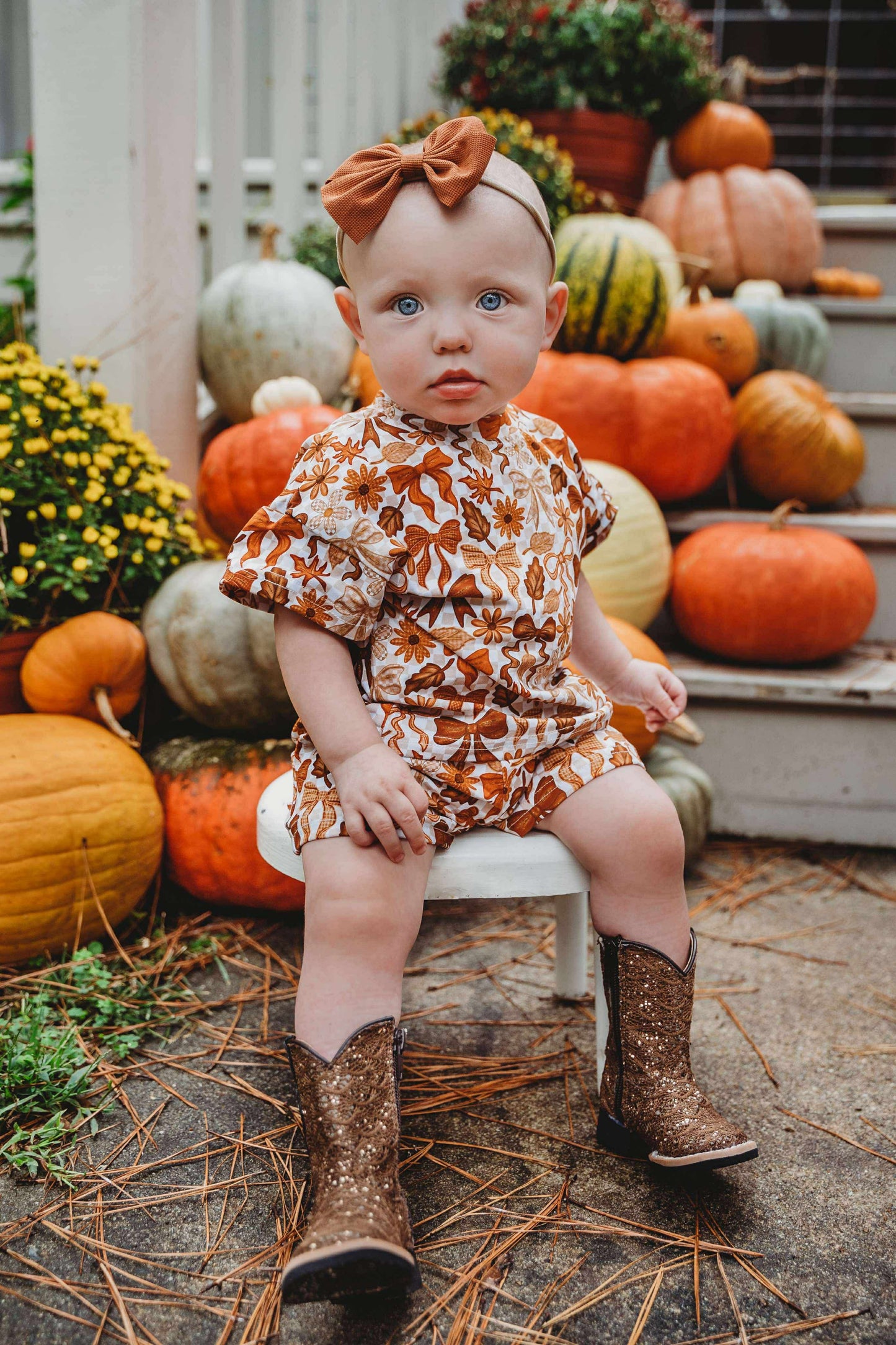 Pumpkin Spice Bows Oversized Set (FINAL SALE)
