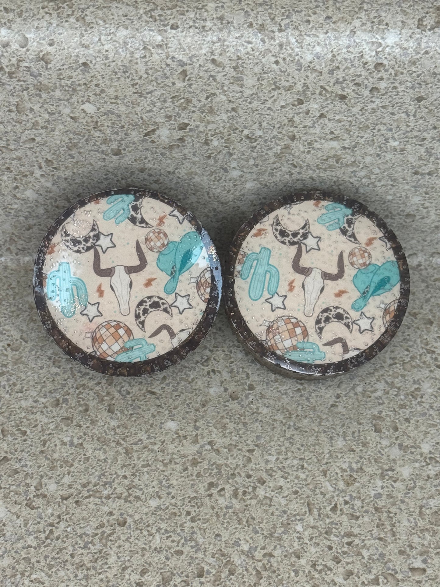 Round Vent Clips-Blue Raspberry Jolly Rancher