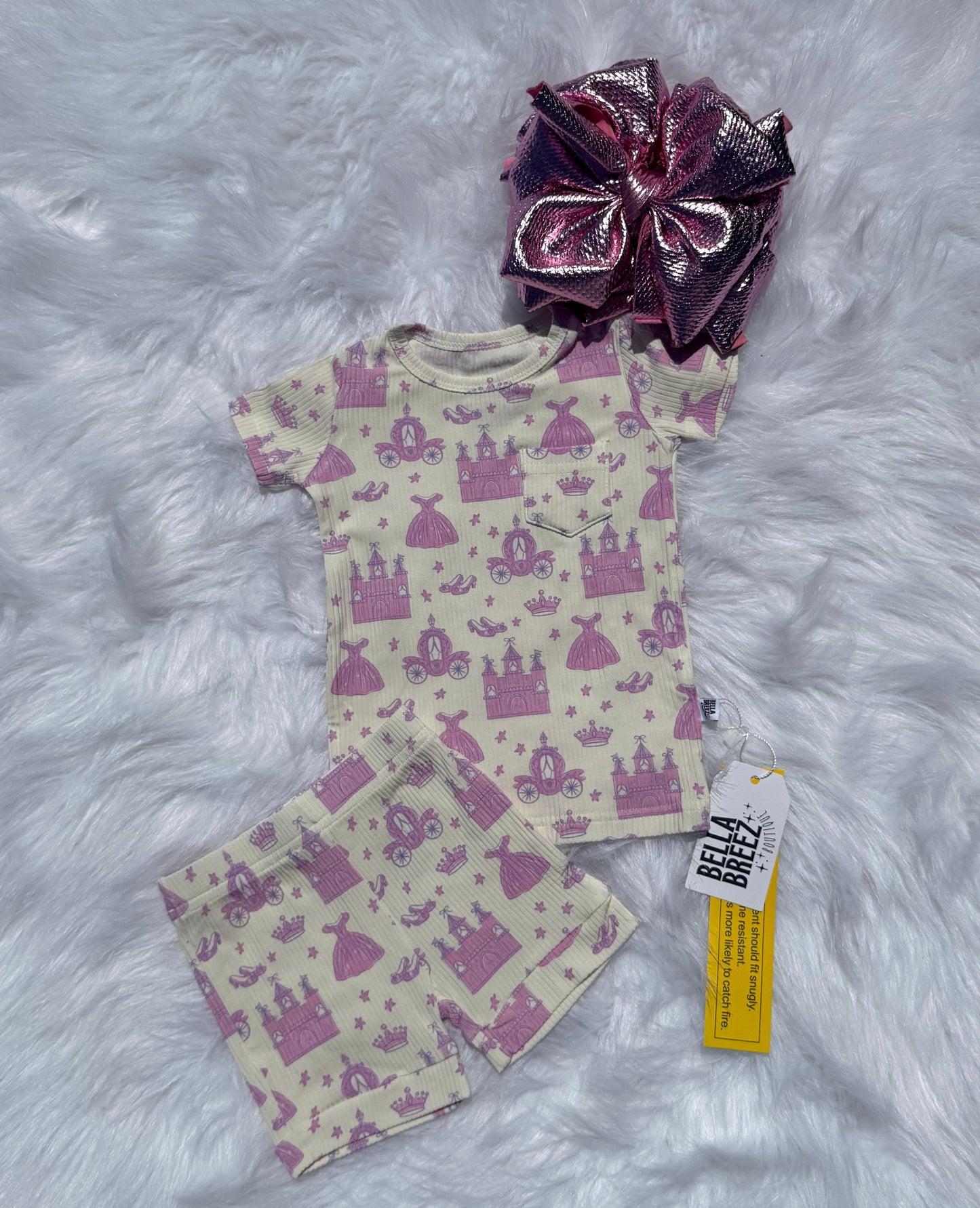 Princess Bamboo Short Set