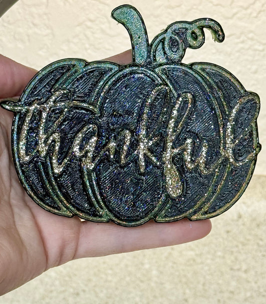 “Thankful” Pumpkin Freshie- Barbie Girl