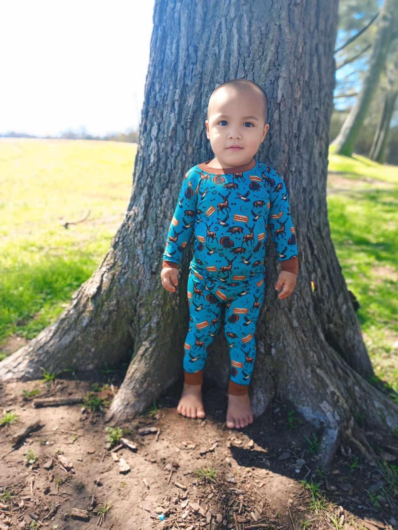 BLUE Bella-Breez Hunting Club Bamboo Set (FINAL SALE)