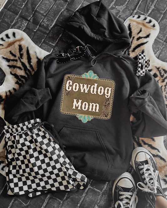 Cowdog Mom Hoodie