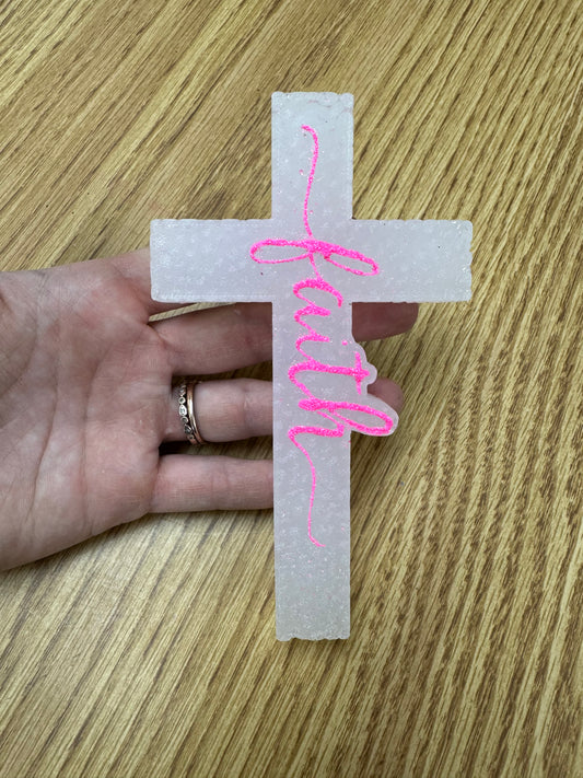 “Faith” Cross Freshie-Lavender Lemon