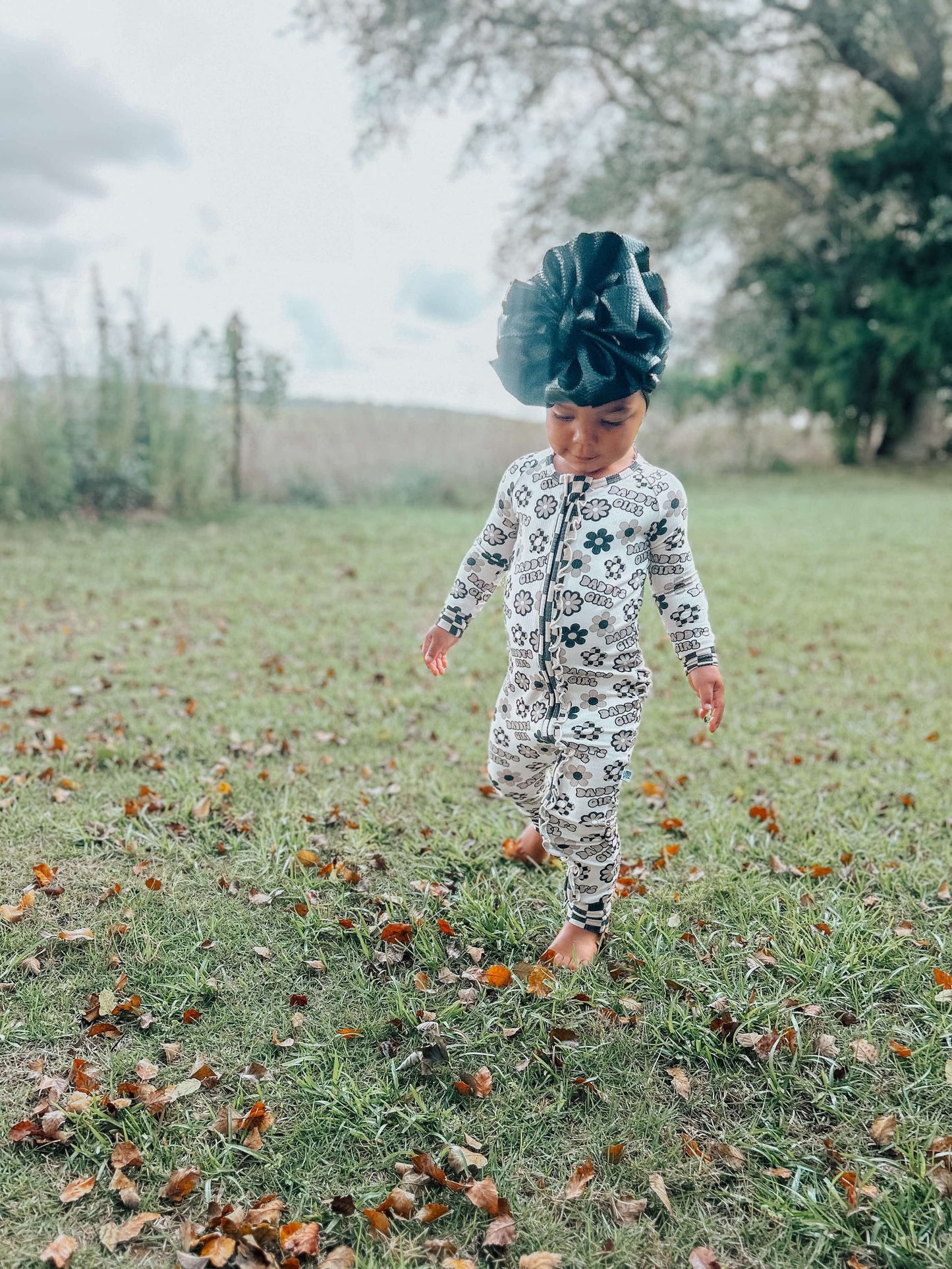 Daddy's Girl Ribbed Bamboo Sleeper