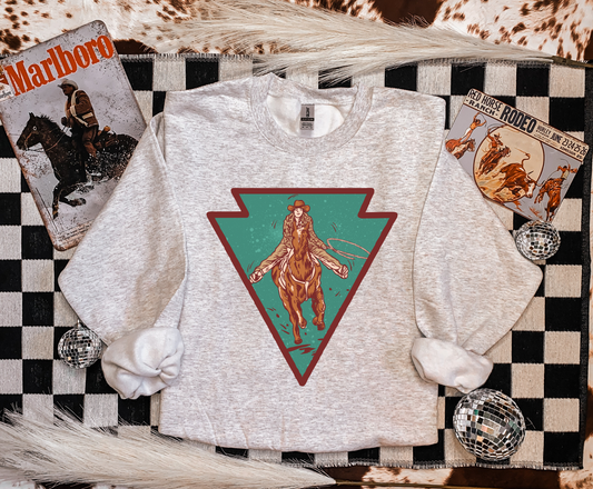 Ropin & Ranchin Crewneck
