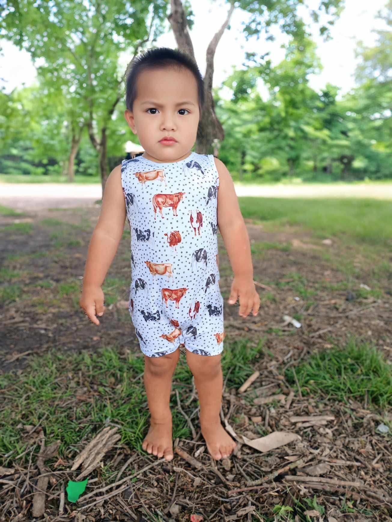 Heifer Tank Top Romper (FINAL SALE)