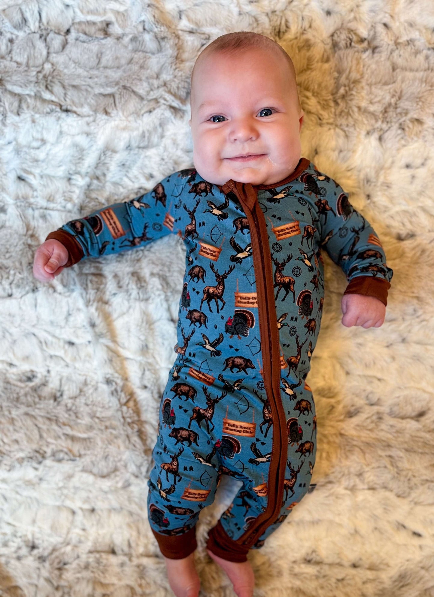 BLUE Bella-Breez Hunting Club Bamboo Sleeper READ DESCRIPTION (FINAL SALE)