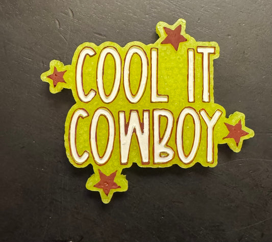 “Cool it Cowboy” Freshie-Blue Raspberry Jolly Rancher Scent