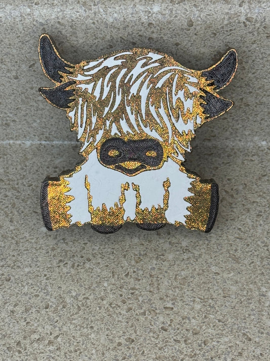 Highland Cow Freshie-Salt Water Taffy