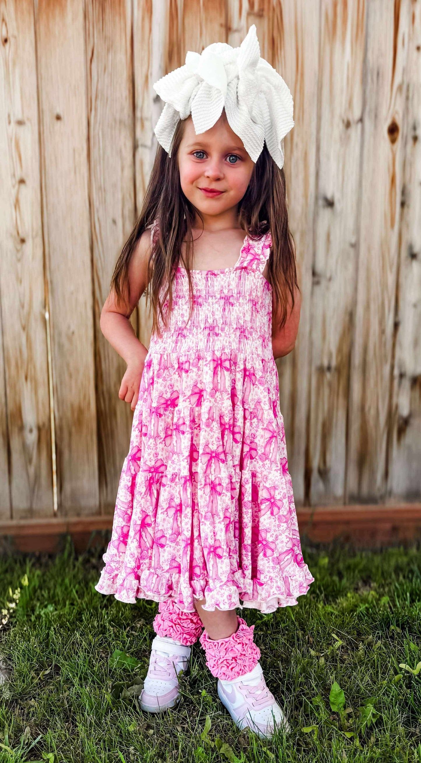 Blooming Bows Bamboo Dress