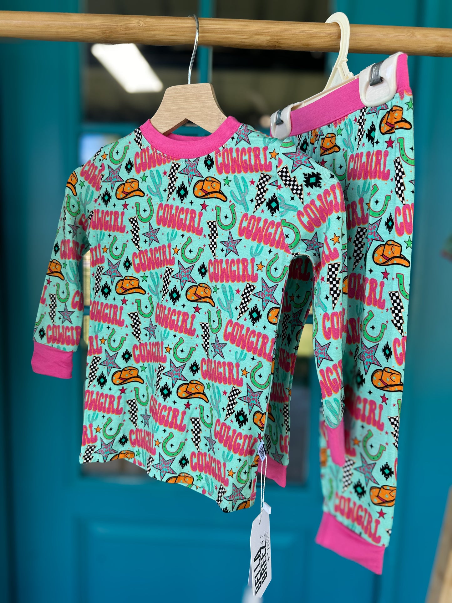 Neon Cowgirl Bamboo Set (FINAL SALE)