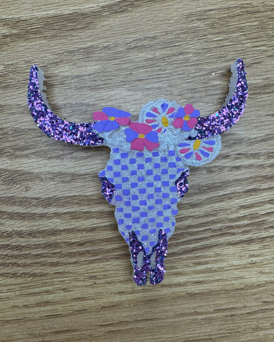 Cow Skull Freshie-Blue Raspberry Jolly Rancher Scent