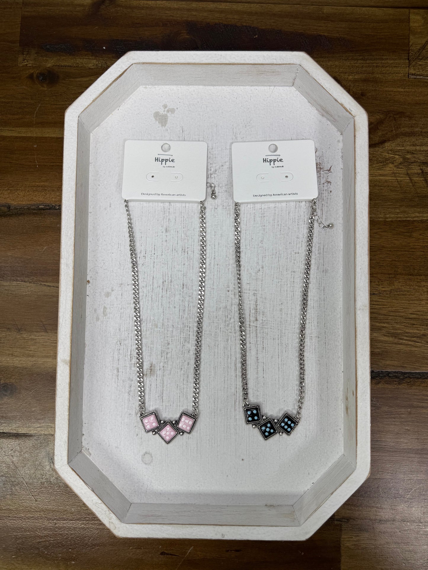 Triple Dice Necklace