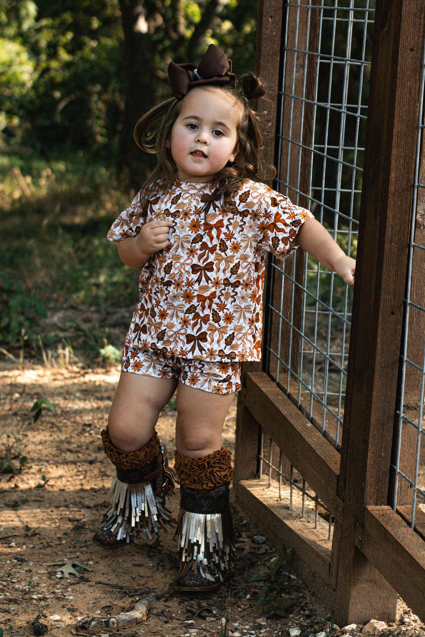 Pumpkin Spice Bows Oversized Set (FINAL SALE)