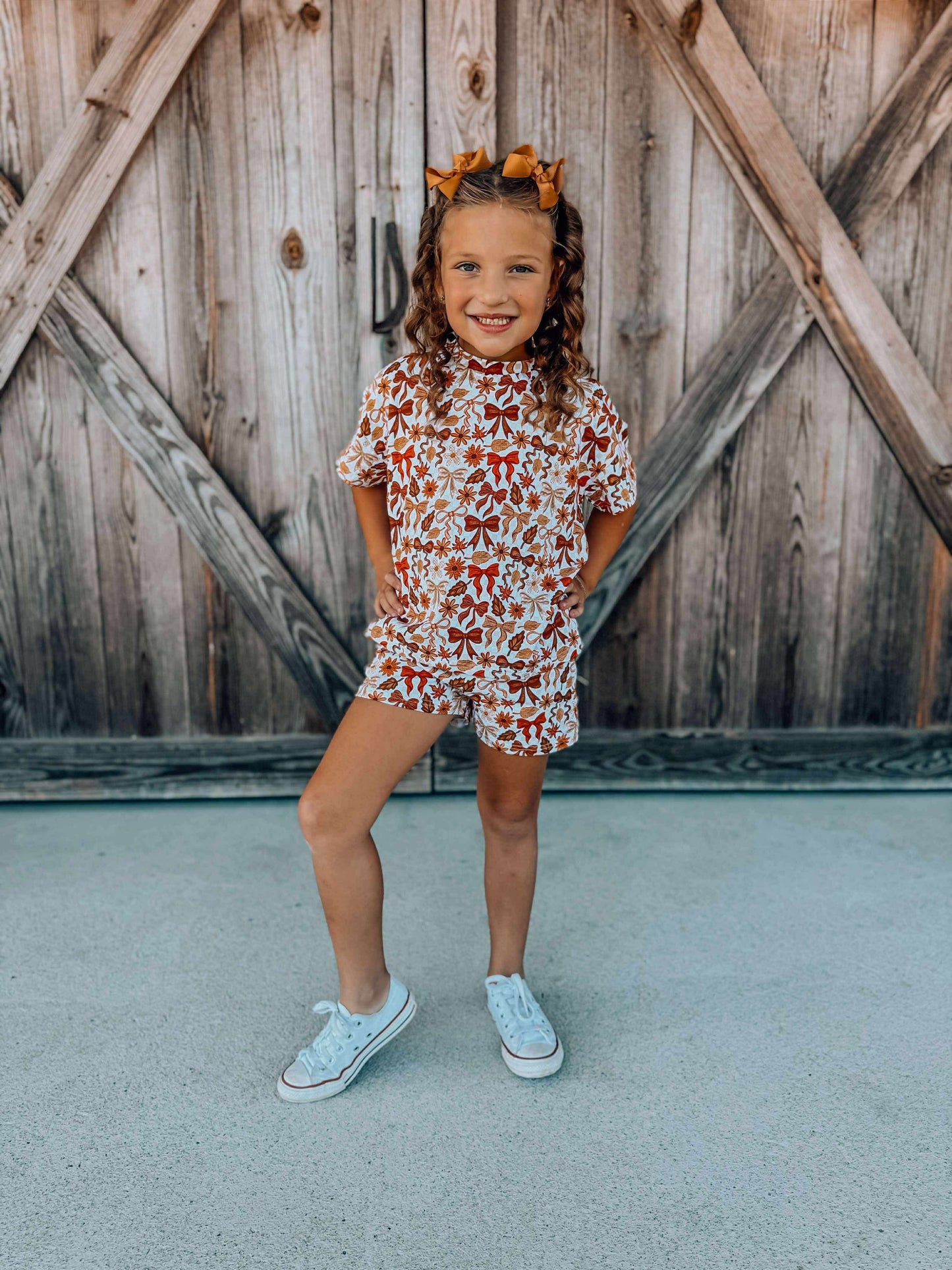 Pumpkin Spice Bows Oversized Set (FINAL SALE)