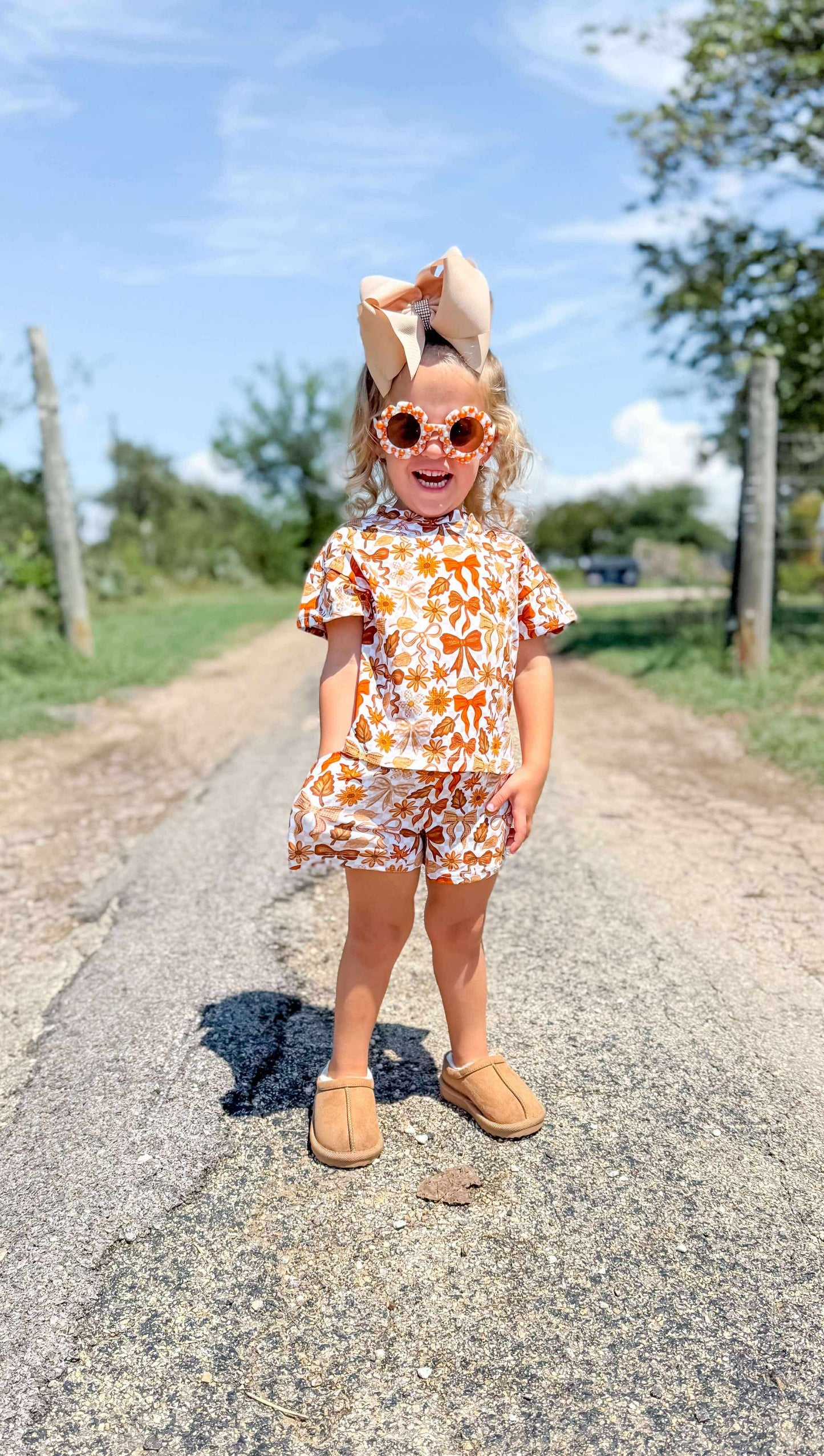 Pumpkin Spice Bows Oversized Set (FINAL SALE)