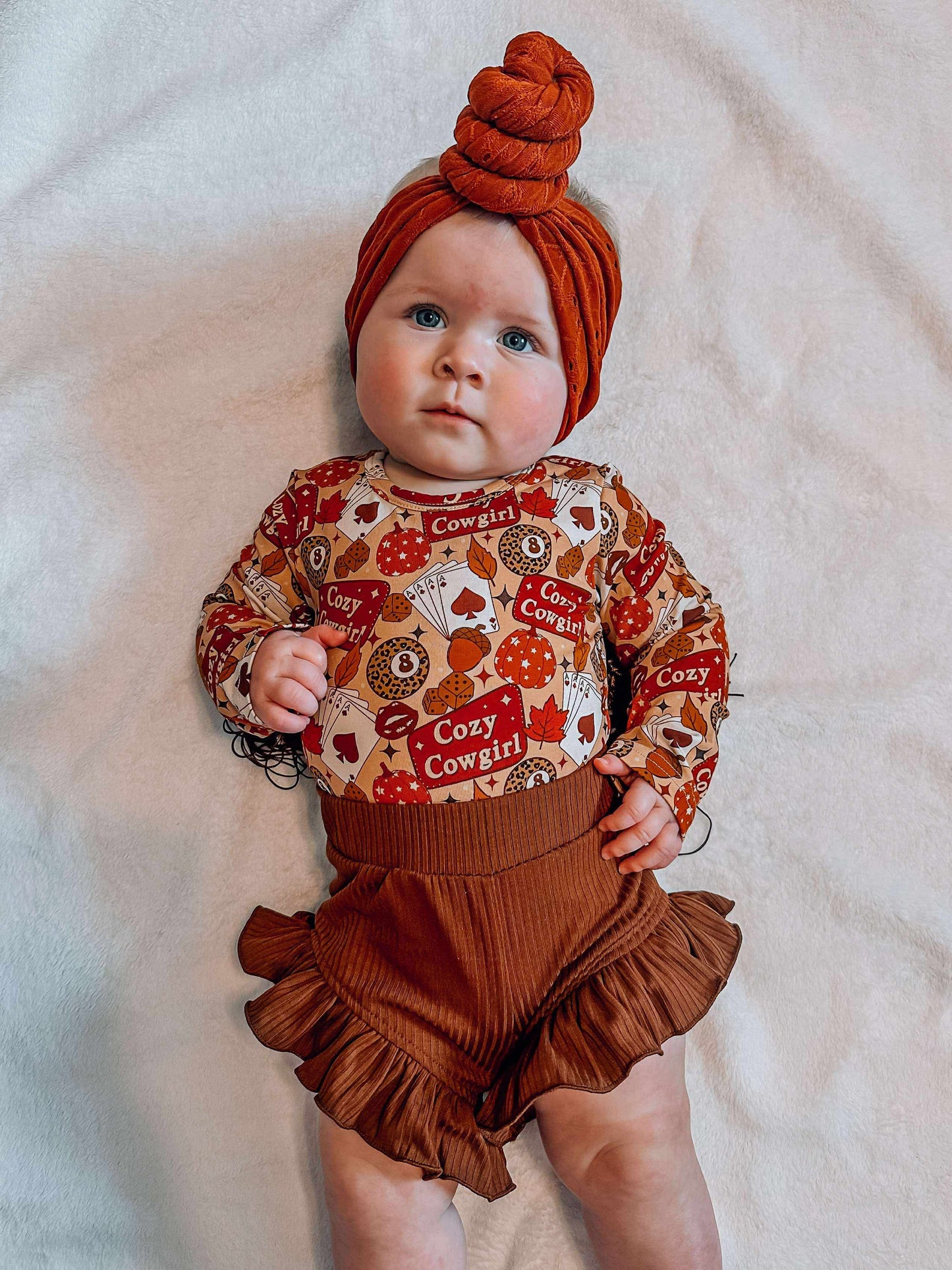 Cozy Cowgirl Fringe Leo/Top (FINAL SALE)