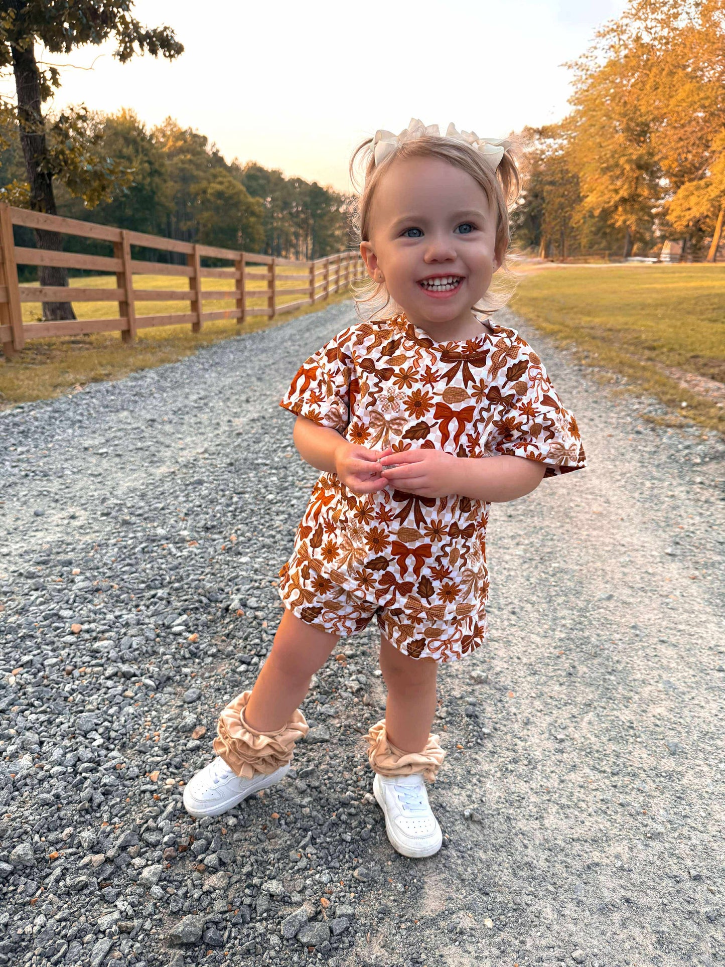 Pumpkin Spice Bows Oversized Set (FINAL SALE)