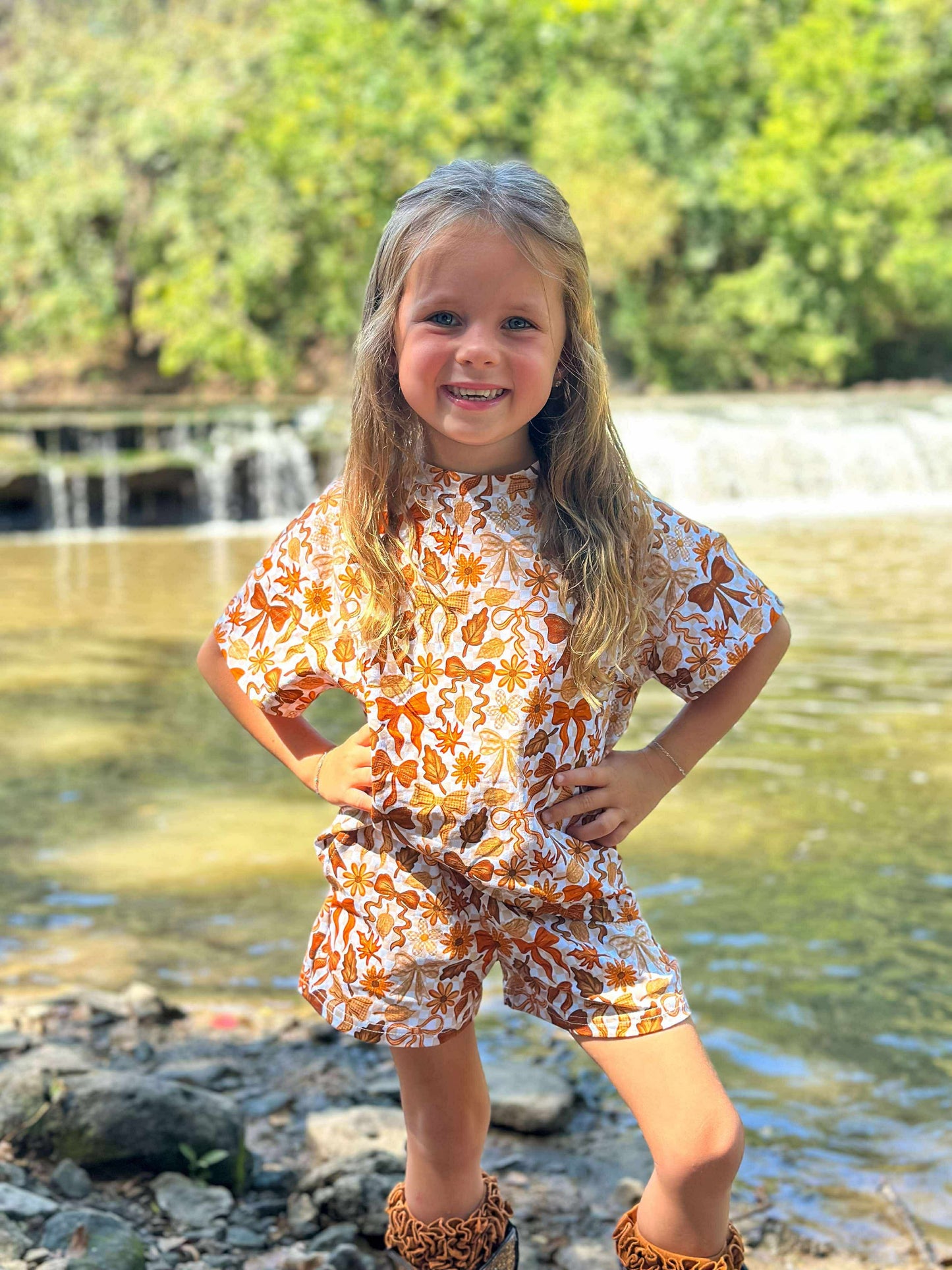 Pumpkin Spice Bows Oversized Set (FINAL SALE)