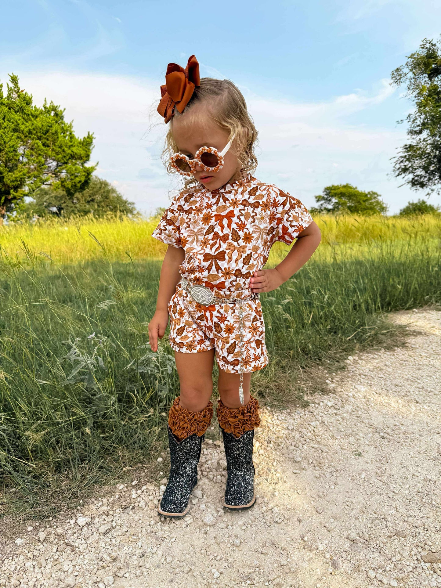 Pumpkin Spice Bows Oversized Set (FINAL SALE)