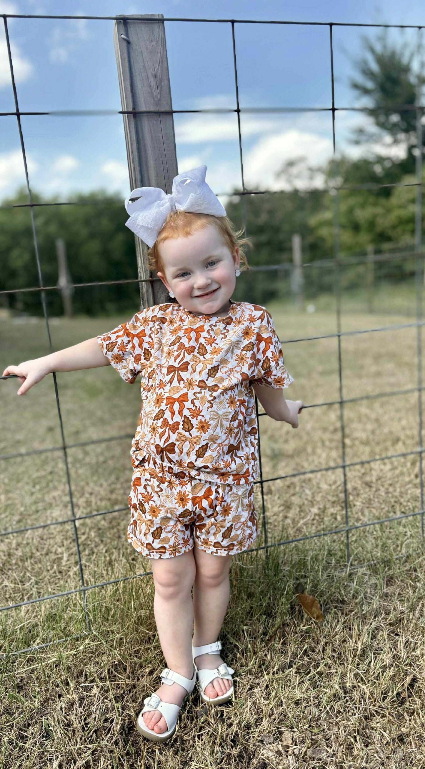 Pumpkin Spice Bows Oversized Set (FINAL SALE)