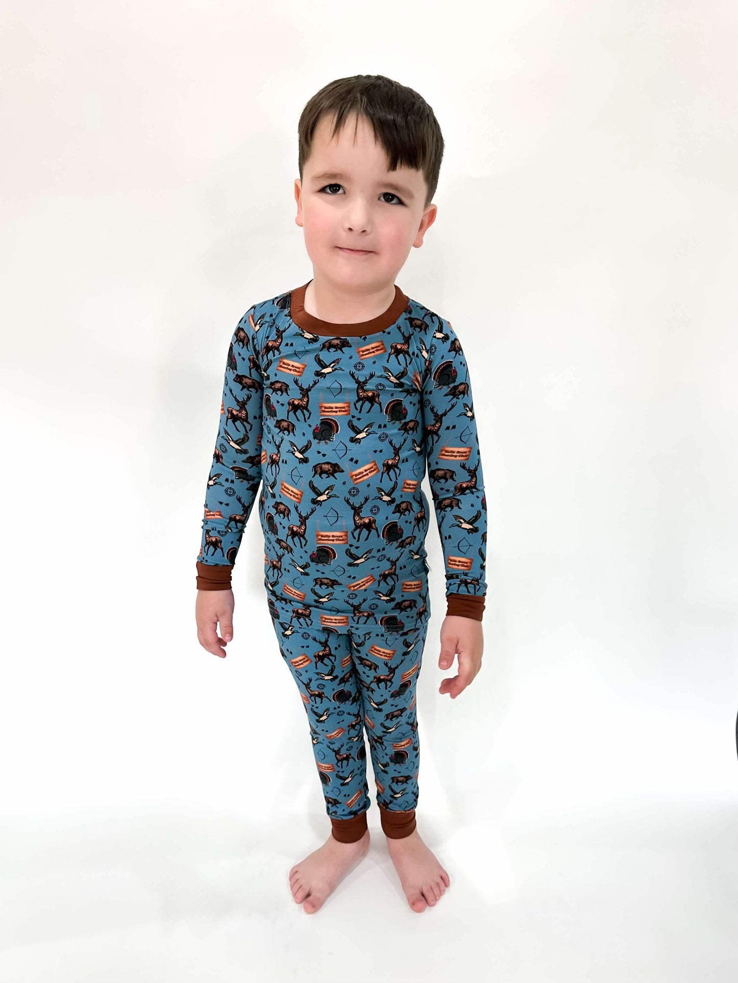 BLUE Bella-Breez Hunting Club Bamboo Set (FINAL SALE)