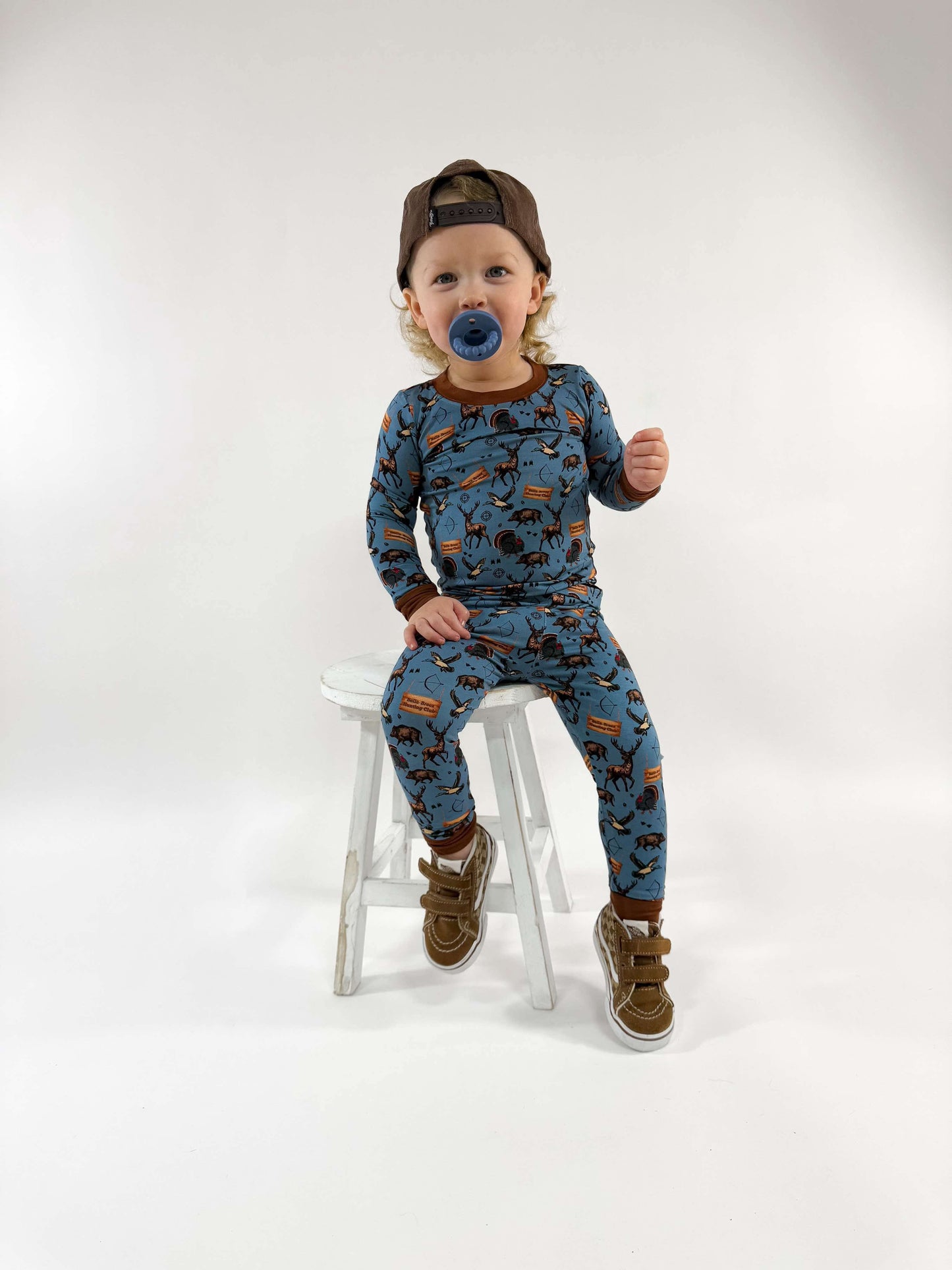 BLUE Bella-Breez Hunting Club Bamboo Set (FINAL SALE)