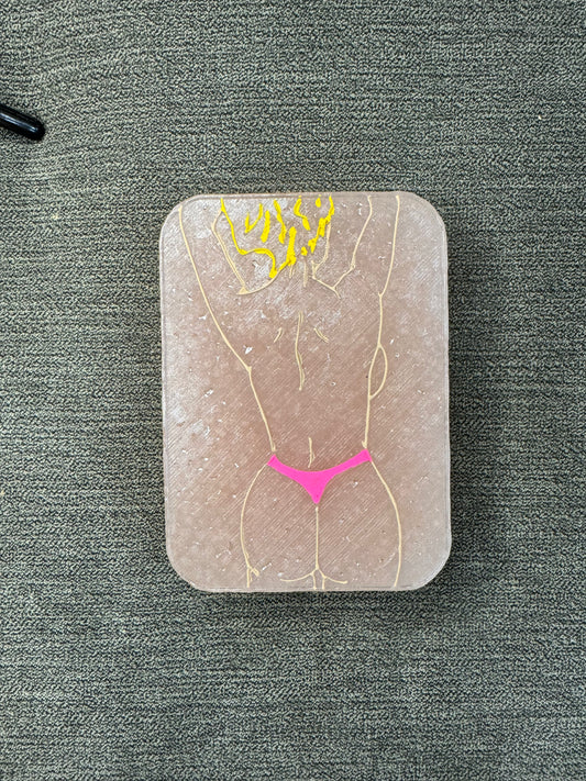 Woman from behind Freshie-Mahogany Coconut