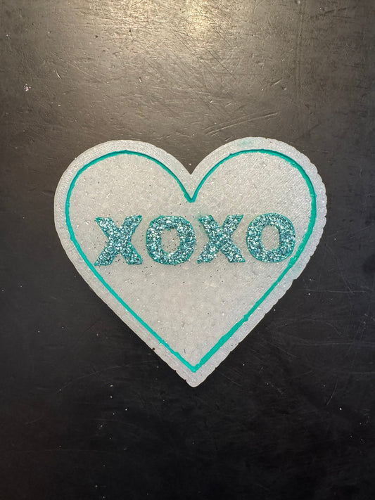 Heart “xoxo” Freshie- Flip Flops Scent