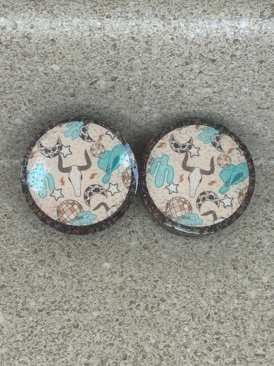 Round Vent Clips-Blue Raspberry Jolly Rancher