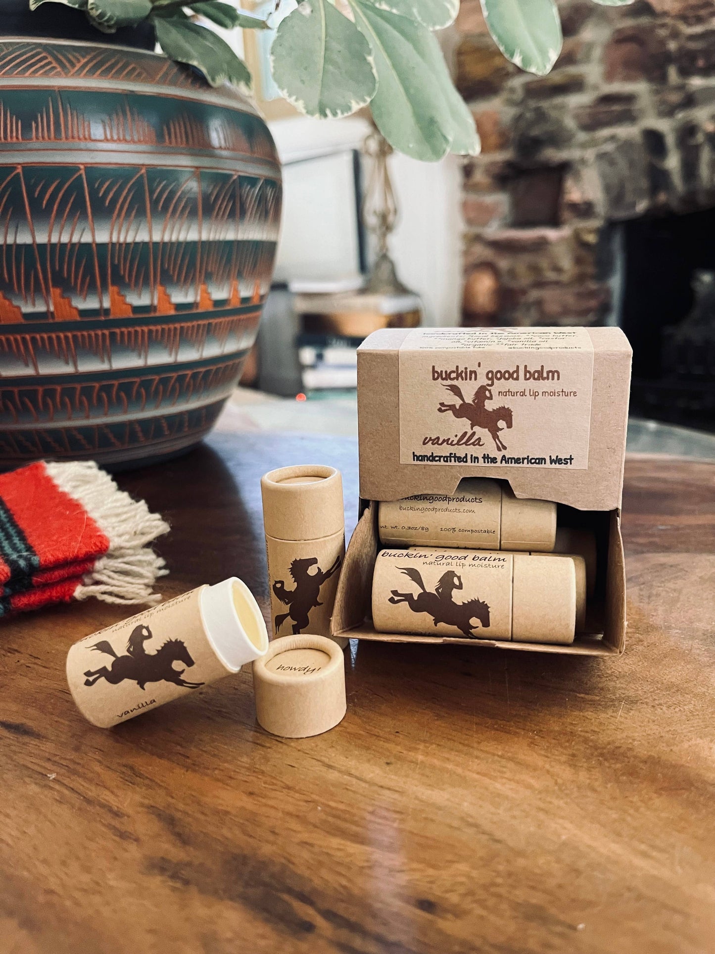 Lip Balm Vanilla (natural, plastic free)