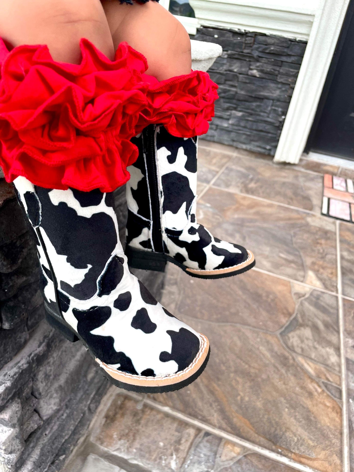 AS-IS Black Cow Tanner Mark Boots (READ DESCRIPTION)